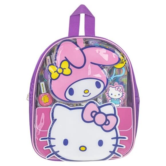 Hello Kitty and Friends Cosmetic Gift Bag, Lip, Nail, and Hair Accessories, - Picture 4 of 7